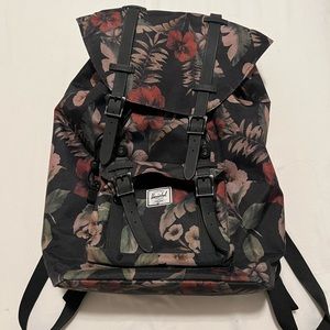 Herschel floral backpack